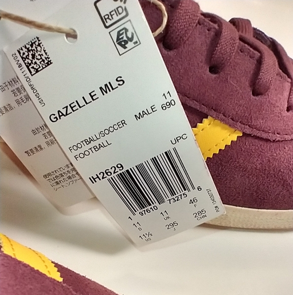 Adidas Portland Timbers x Gazelle MLS Archive Collection Shoes Men's 11.5 IH2629 - Picture 11 of 11